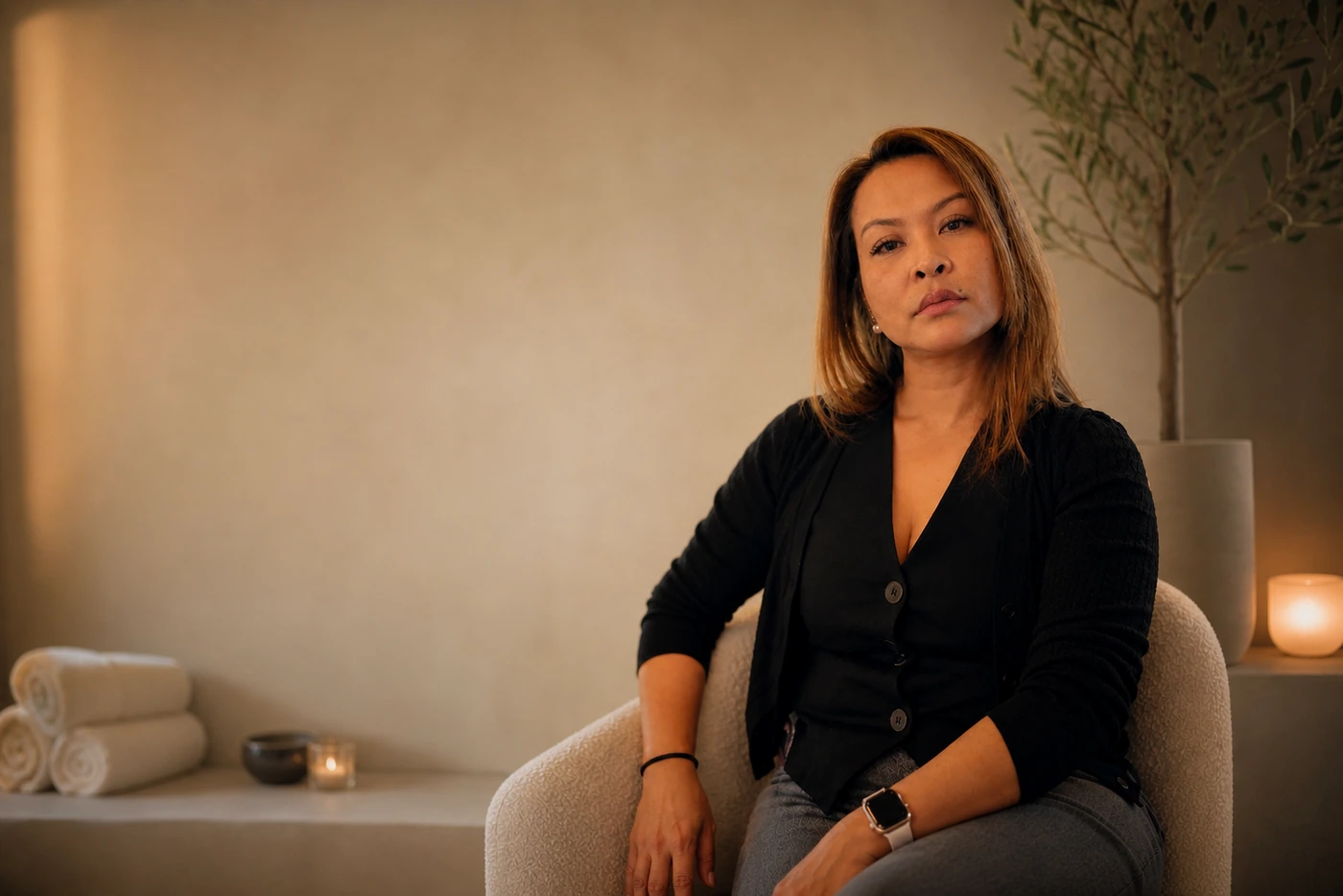 Sansanee James, licensed massage therapist for Inner Sun Massage